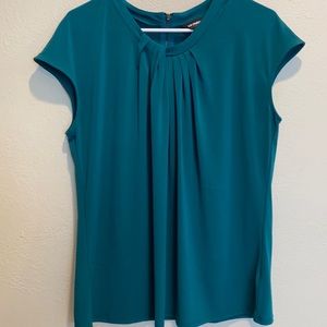 Emerald green blouse